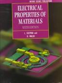 Cover of: Electrical properties of materials