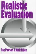 Cover of: Realistic evaluation by Ray Pawson