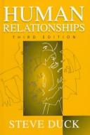 Cover of: Human relationships