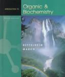 Cover of: Introduction to organic & biochemistry by Frederick A. Bettelheim