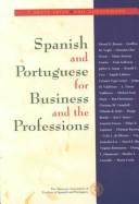 Cover of: Spanish and Portuguese for business and the professions