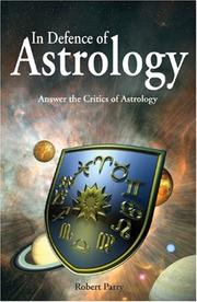 Cover of: In Defense of Astrology: Answer the Critics of Astrology