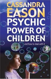 Cover of: Psychic Power of Children by Cassandra Eason