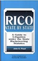 RICO state by state by Floyd, John E.