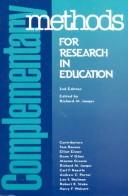 Cover of Complementary methods for research in education