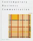 Cover of: Contemporary business communication by Scot Ober