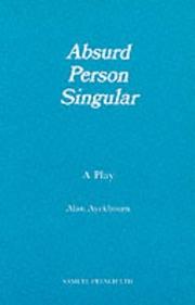 Cover of: Absurd person singular.