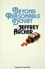 Cover of: Beyond reasonable doubt by Jeffrey Archer