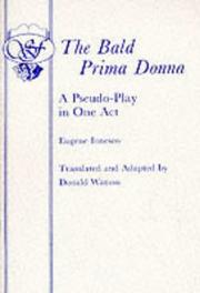 Cover of: The Bald Prima Donna (Acting Edition)
