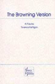 Cover of: Browning Version (Acting Edition) by Terence Rattigan