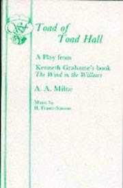 Cover of: Toad of Toad Hall (Acting Edition) by A. A. Milne