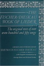 Texte deutscher Lieder by Dietrich Fischer-Dieskau