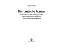 Cover of: Romantische Frauen: Caroline Michaelis-Böhmer-Schlegel-Schelling, Dorothea Mendelssohn-Veit-Schlegel, Sophie Schubart-Mereau-Brentano