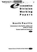 Governance in the Pacific by Tauaasa Taafaki