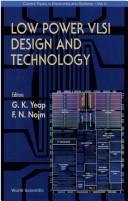 Cover of: Low power VLSI design and technology