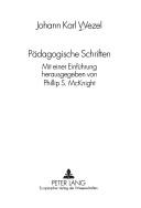 Cover of: Pädagogische Schriften
