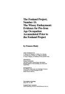 Cover of: Wissey Embayment: evidence for pre-Iron Age occupation accumulated prior to the Fenland Project