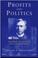 Cover of: Profits and politics