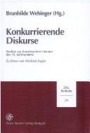 Cover of: Konkurrierende Diskurse by Brunhilde Wehinger (Hg.).