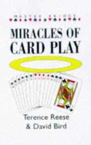 Cover of: Miracles of Card Play (Master Bridge Series)
