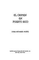 Cover of: El crimen en Puerto Rico