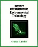 Cover of: Internet investigations in environmental technology