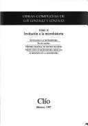 Cover of: Invitación a la microhistoria by Luis González y González