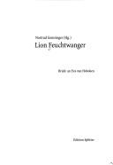 Briefe an Eva van Hoboken by Lion Feuchtwanger the devil in France