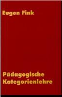 Cover of: Pädagogische Kategorienlehre