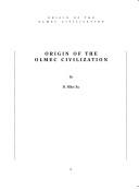 Cover of: Origin of the Olmec civilization by H. Mike Xu