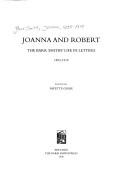 Cover of: Joanna and Robert by Joanna Barr Smith