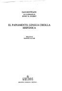 Cover of: El Papiamento, lengua criolla hispánica