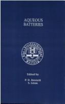 Cover of: Proceedings of the Symposium on Aqueous batteries by Symposium on Aqueous Batteries (1996 San Antonio, Tex.)