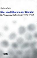 Cover of: Über das Höhere in der Literatur by Pia-Maria Funke