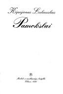 Cover of: Pamokslai