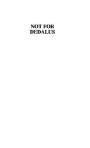 Cover of: Not for Dedalus: a collection of poems