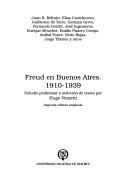 Cover of: Freud en Buenos Aires, 1910-1939