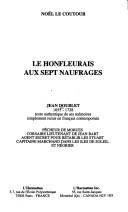 Cover of: Le Honfleurais aux sept naufrages by Jean-François Doublet