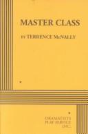 Cover of: Master class by Terrence McNally