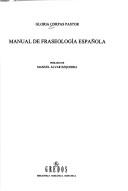 Cover of: Manual de fraseología española