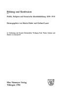 Cover of: Bildung und Konfession by herausgegeben von Martin Huber und Gerhard Lauer in Verbindung mit Konrad Feilchenfeldt ... [et al.].