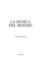 Cover of: La musica del mondo