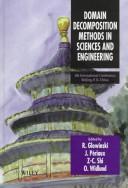 Cover of: Domain decomposition methods in sciences and engineering: 8th international conference, Bejing, P.R. China
