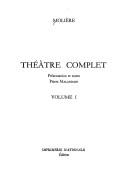 Cover of: Théâtre complet