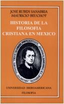 Cover of: Historia de la filosofía cristiana en México