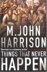Cover of: Things that never happen