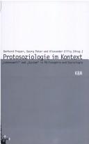 Cover of: Protosoziologie im Kontext: "Lebenswelt" und "System" in Philosophie und Soziologie