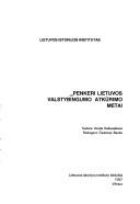 Cover of: Penkeri Lietuvos valstybingumo atkūrimo metai