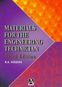 Cover of: Materials for the engineering technician