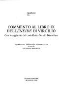 Cover of: Commento al Libro XI dell'Eneide di Virgilio by Servius